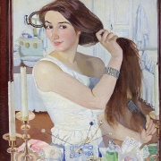 U toaletního stolku