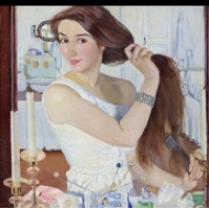 U toaletního stolku