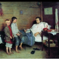 U nemocného učitele (1897)