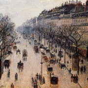 Boulevard Montmartre, zimní ráno (1897)