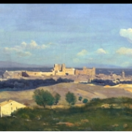 Avignon od západu