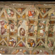 Strop Sixtinské kaple