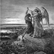 Jákob zápasí s andělem