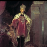 Portrét Pavla I. v obleku maltského rytíře (1800)