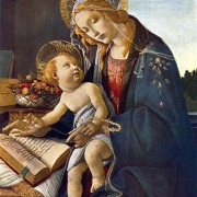 Panna a dítě s knihou