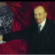 Lenin a manifestace (1919)
