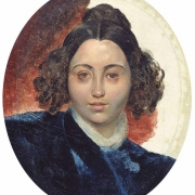 Portrét baronky Klodtové, manželky sochaře Klodta (1839)