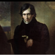 Portrét loutkáře N.V. Kukolnika (1836)