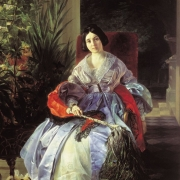 Portrét nejjasnější kněžny Elizabety Pavlovny Saltykovové (1841)