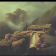 Horská krajina u Vyššího Brodu