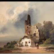 Krajina se zříceninou