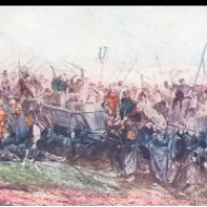 Bitva u Lipan, rozražení vozové hradby