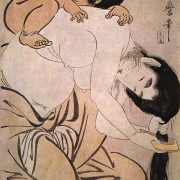 Žena s Kintokim na zádech