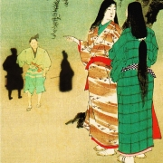 Lehké ženy z éry Ónin na rozcestí