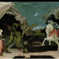 Svatý Jiří bojující s drakem