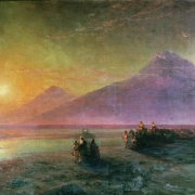 Noe sestupuje z hory Ararat (1870–1880)