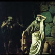 Jákob poznává šat Josefův (1880)