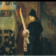 Nosička svíce (V klášteře) (1891)