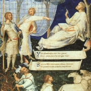 Allegoria virgiliana, ilustrace, Ambrosiánská knihovna, Milano