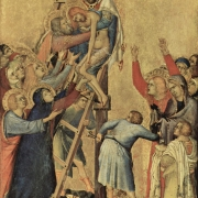 Oltář Orsini, Snímání z kříže