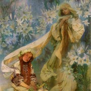 Madona v lilijích (1905)