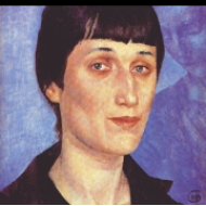 Portrét Anny Achmatovové