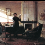 A.S. Puškin v Michajlovském