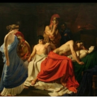 Achiles oplakává Partokla