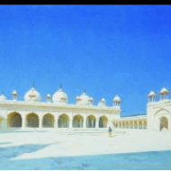 Mešita v Ágře, Indie