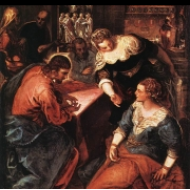 Kristus v domě Marty a Marie