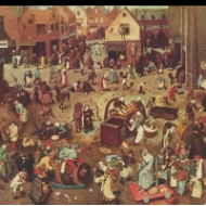 Zápas masopustu s půstem