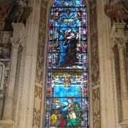 Cappella di Filippo Strozzi - vitráž