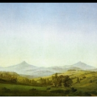 Česká krajina s Milešovkou