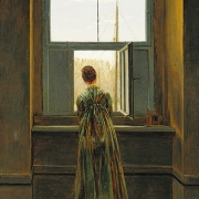 Žena u okna