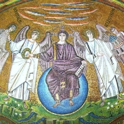 Kristus s anděly (kolem roku 547)