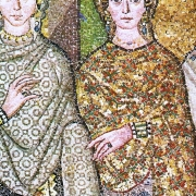 Císařovna Theodora s doprovodem (kolem roku 547)