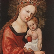 Marie s dítětem