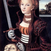 Judita s hlavou Holoferna (Grunewald, 1530)
