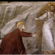 Scéna ze života Máří Magdalény, kaple Máří Magdalény, Dolní bazilika v Assisi