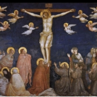 Ukřižování, kaple Máří Magdalény, Dolní bazilika v Assisi