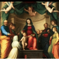 Mystický sňatek svaté Kateřiny Sienské (1511)