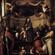 Mystický sňatek svaté Kateřiny Sienské (1512)