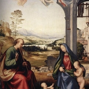 Svatá rodina s Janem Křtitelem (1506 - 1507)