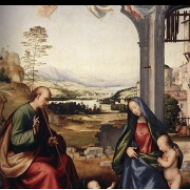 Svatá rodina s Janem Křtitelem (1506 - 1507)