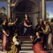 Vtělení Páně se šesti světci (1515)