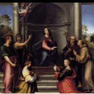 Vtělení Páně se šesti světci (1515)