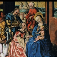 Klanění tří králů (před rokem 1490)