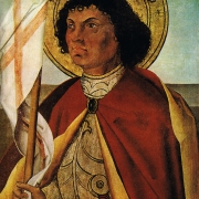 Svatý Mauricius (po roce 1498), výřez