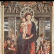 Oltář sv. Zenobia - madona