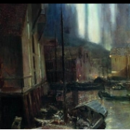 Hammerfest, polární záře